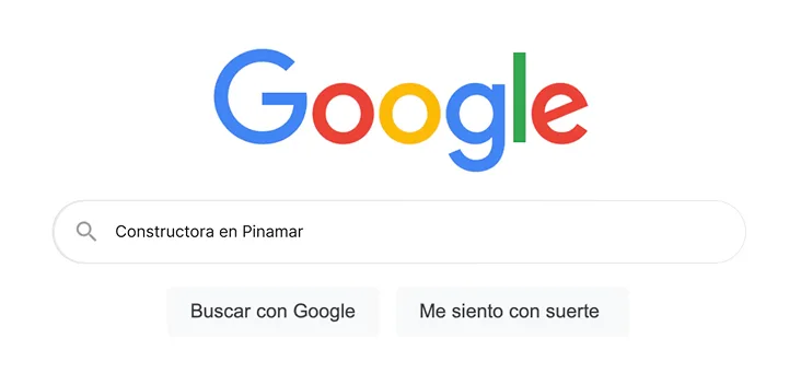 Qué podés hacer con una página web 2 Buscador de Google con búsqueda de constructora en Pinamar