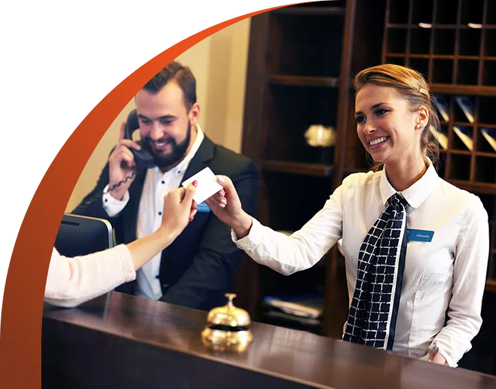 Diseño web para alojamientos 1 Concerges de un hotel